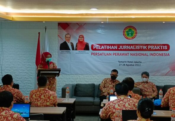 pelatihan jurnalistik praktis untuk perawat